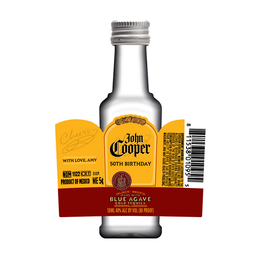 Custom Mini Jose Cuervo Especial Gold Label - 50ml