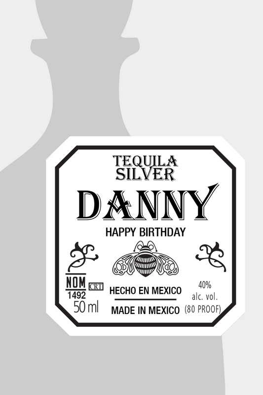 Personalized Patron Tequila Labels