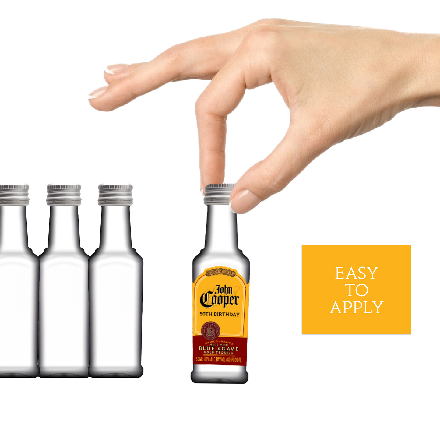 Custom Mini Jose Cuervo Especial Gold Label - 50ml