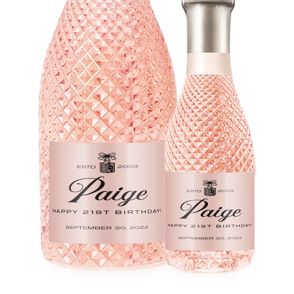 Custom Prosecco Label - Italian Rosé