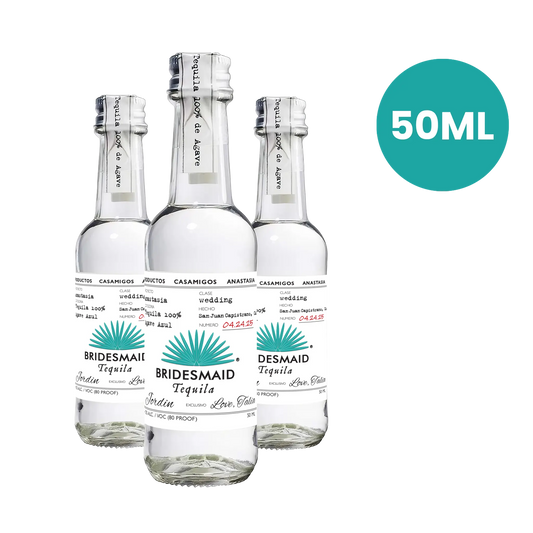 Custom  Casamigos Tequila Mini Bottle Labels - 50ml