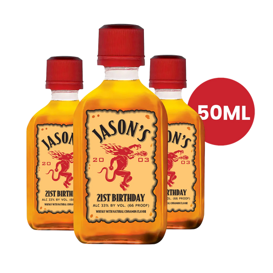 Custom  Fireball Whiskey Mini Bottle Labels